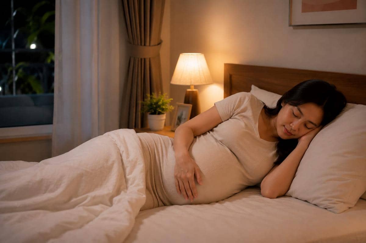 Kenapa bayi sangat aktif saat ibu hamil mau tidur di malam hari?