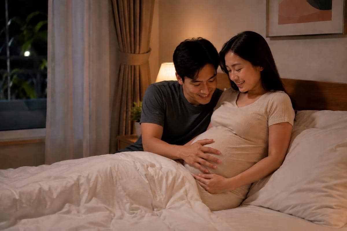 Kenapa bayi sangat aktif saat ibu hamil mau tidur di malam hari?
