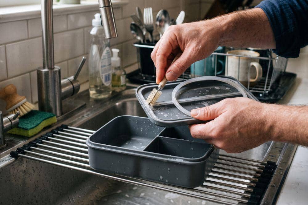 8 Cara Mencuci Kotak Bekal