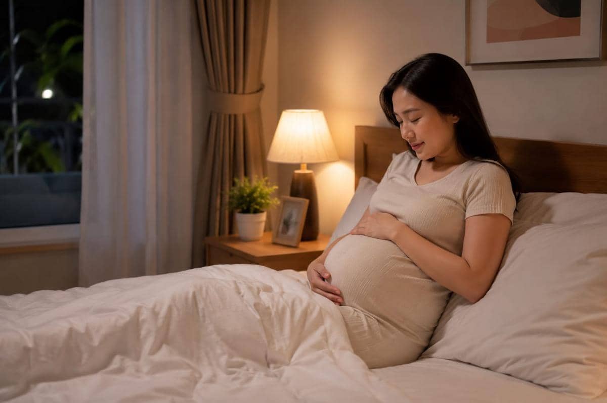Kenapa Bayi Sangat Aktif saat Ibu Hamil Mau Tidur di Malam Hari?