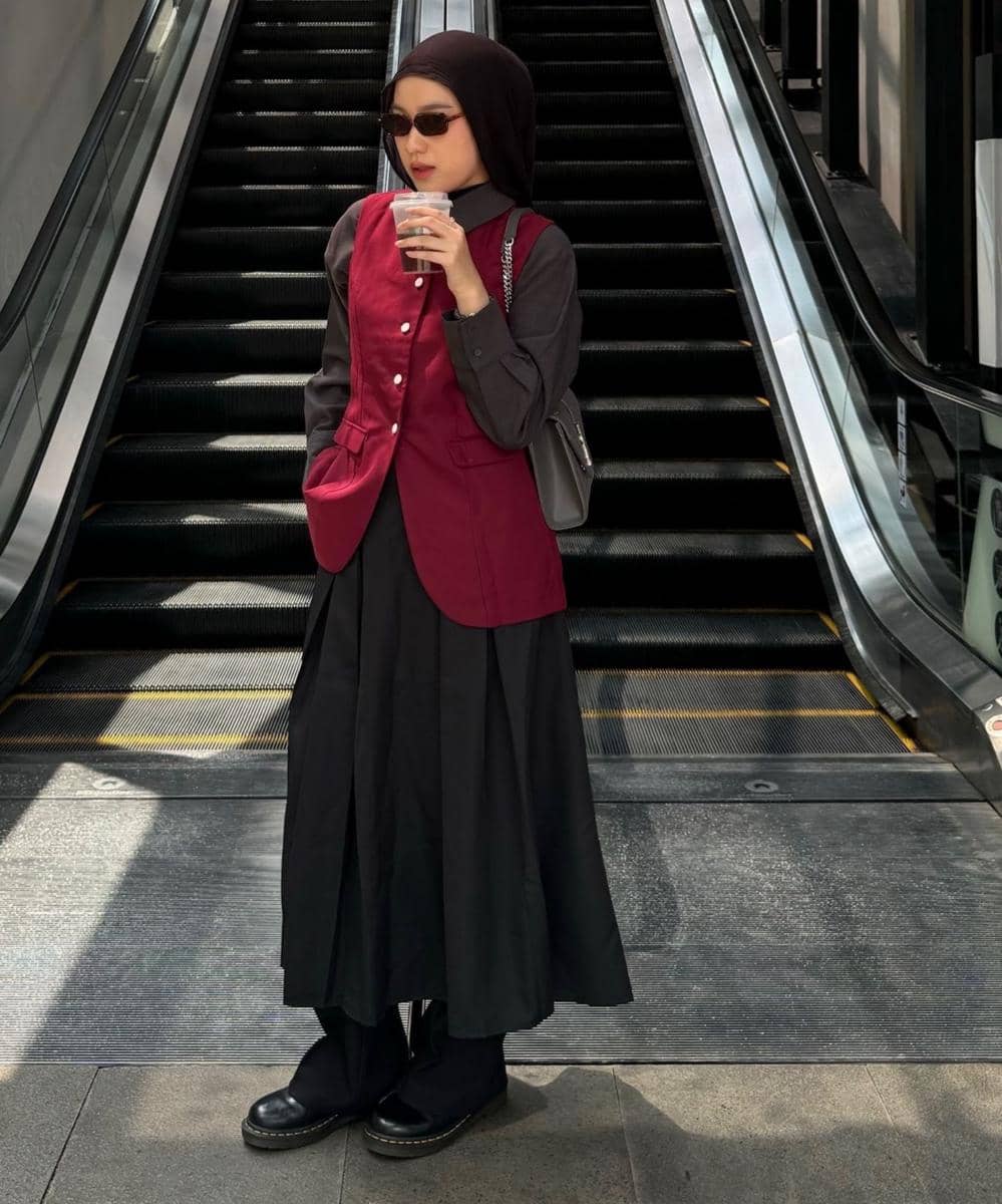 Inspirasi outfit layer anti bosan (6)
