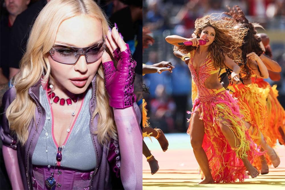 7 Potret Shakira dan Madonna Tampil di Halftime Show Piala Dunia 2026