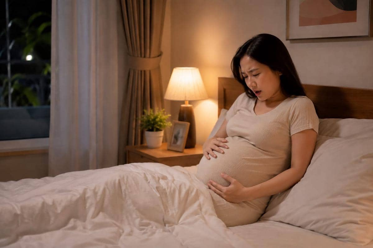 Kenapa bayi sangat aktif saat ibu hamil mau tidur di malam hari?