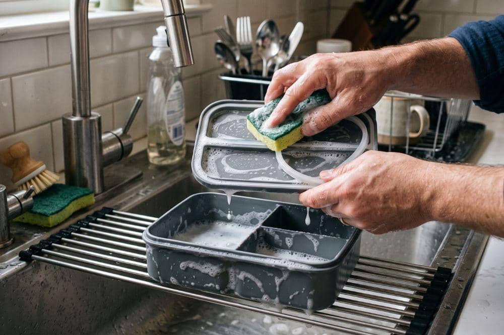 8 Cara Mencuci Kotak Bekal