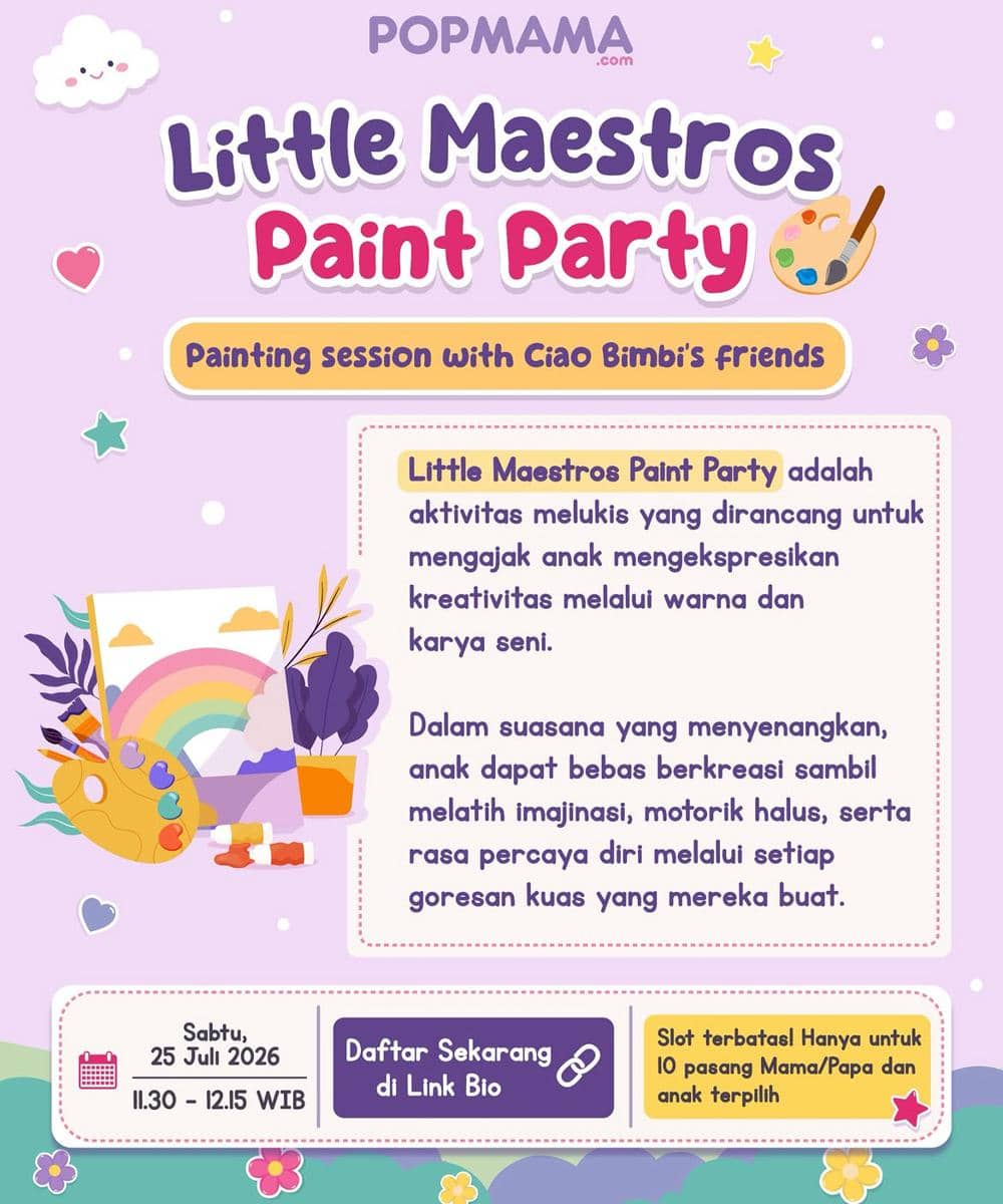 Pesta Anak Bahagia 2026 Little Maestros Paint Party