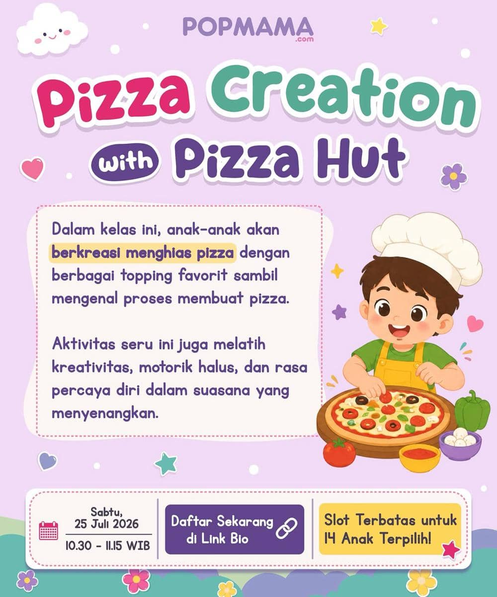 Pesta Anak Bahagia 2026 Pizza Creation with Pizza Hut 