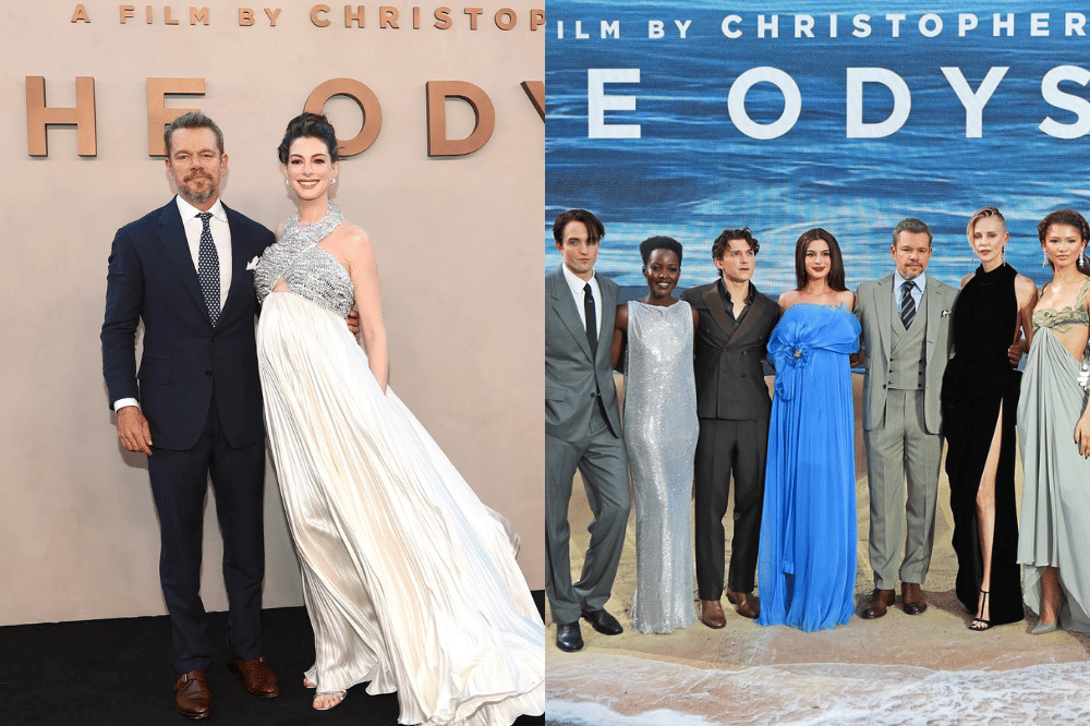7 Foto Anne Hathaway Bersama Cast The Odyssey, Tetap Aktif saat Hamil