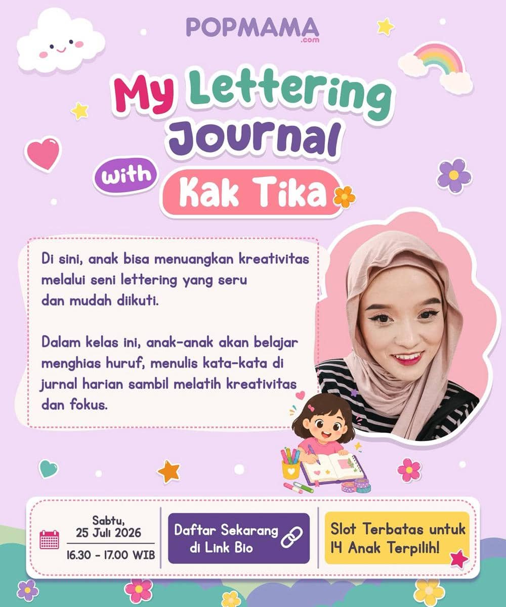 Pesta Anak Bahagia 2026 My Lettering Journal with Kak Tika 