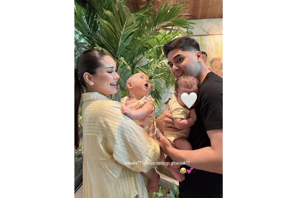 Foto Soleil anak Al Ghazali dan Alyssa Daguise liburan di Bali