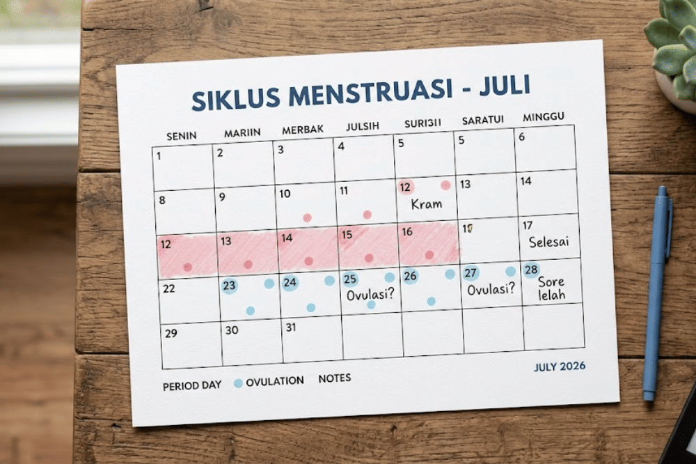 Anggapan menstruasi tidak teratur membuat tidak bisa hamil