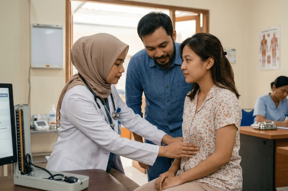 Prosedur pemasangan dan pelepasan oleh tenaga medis