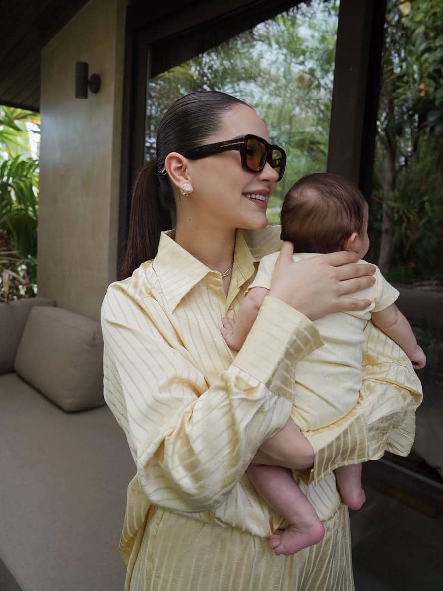 Foto Soleil tampil kompak dengan Alyssa Daguise