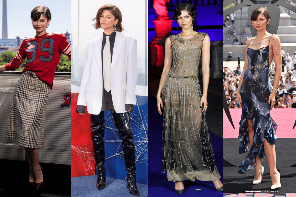 8 Gaya Zendaya di Tur Pers Spider-Man: Brand New Day