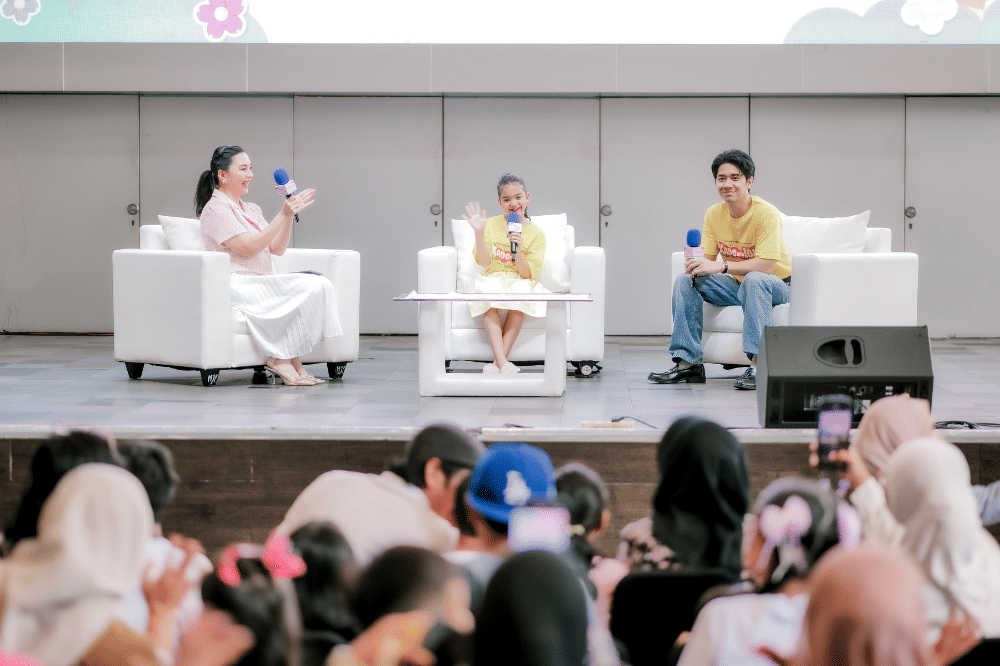 Emir Mahira dan Mazaya Berbagi Cerita di Acara Pesta Anak Bahagia 2026