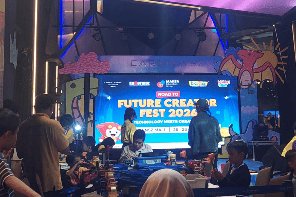 Anak-anak dapat mengembangkan potensi mereka di bidang teknologi