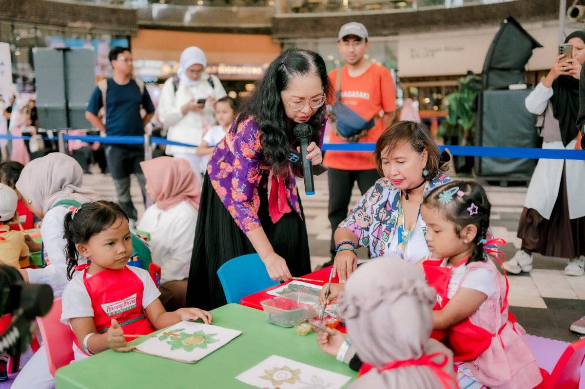 Keseruan Paint Party bareng Ciao Bimbi di Pesta Anak Bahagia 2026