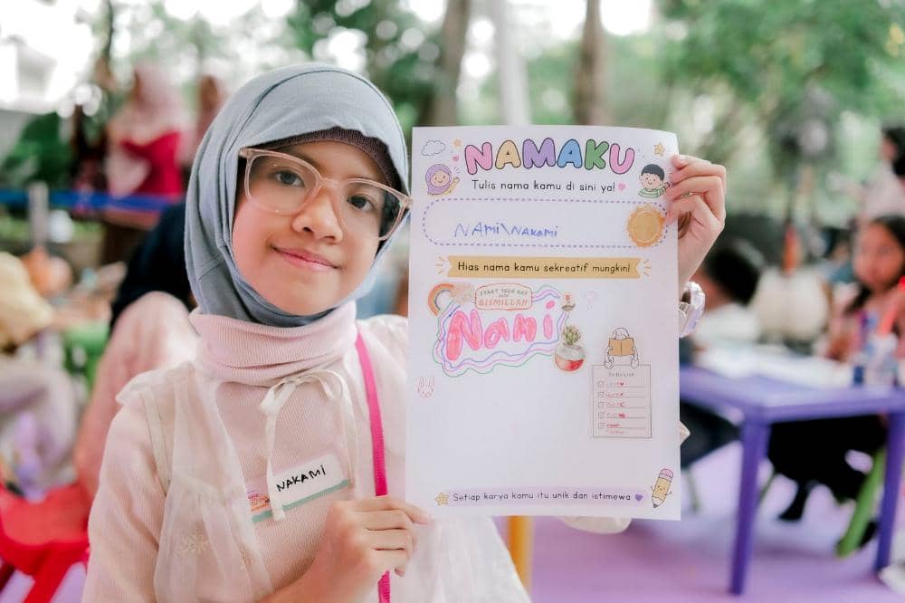 Manfaat lettering dan journaling untuk anak latih kepercayaan diri di Pesta Anak Bahagia 2026 by Popmama.com