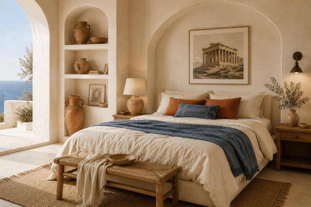 Dekorasi kamar ala Yunani kuno