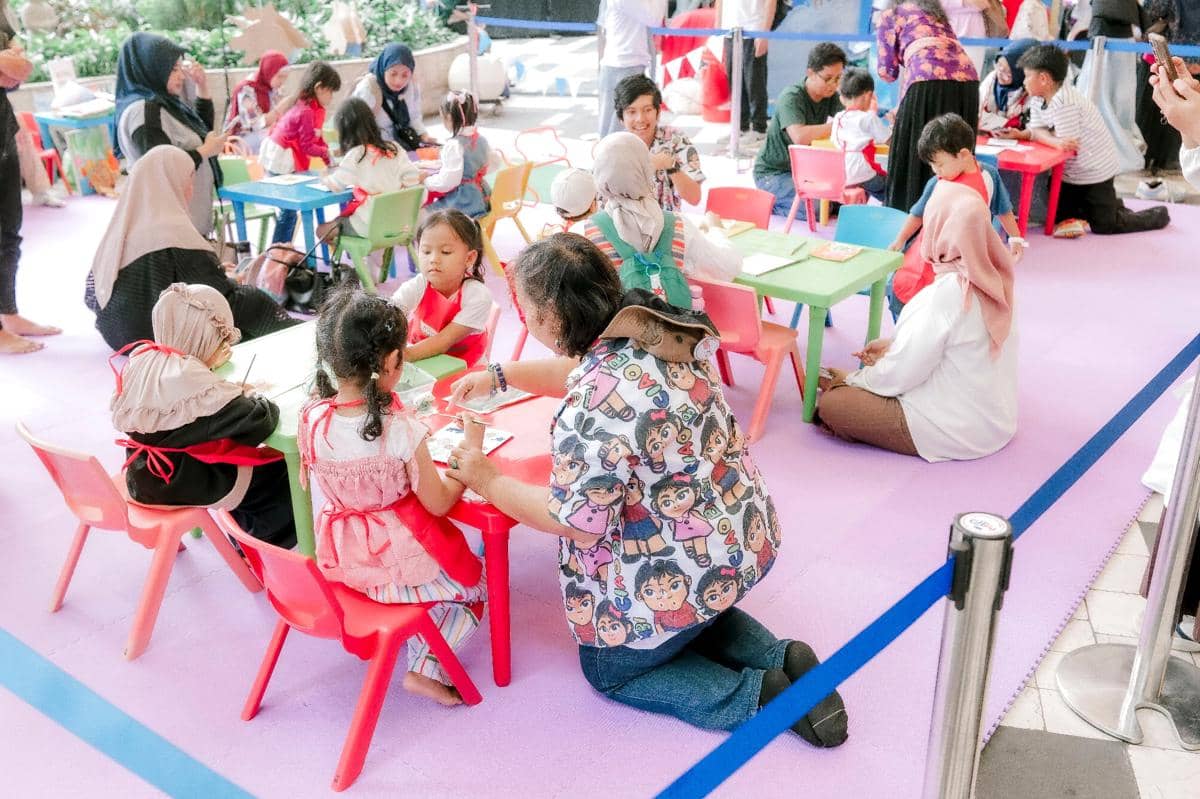 Keseruan Paint Party bareng Ciao Bimbi di Pesta Anak Bahagia 2026