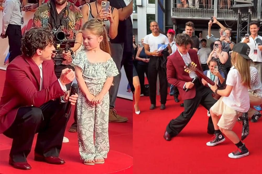 Tom Holland Dapat Kejutan dari Anak-Anak saat Promosi Spider-Man: Brand New Day di Paris