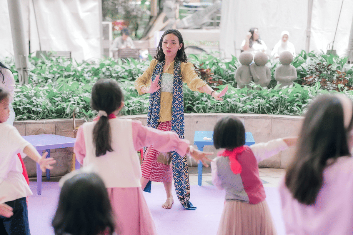 Menari dapat memberikan kebebasan bagi anak untuk berekspresi
