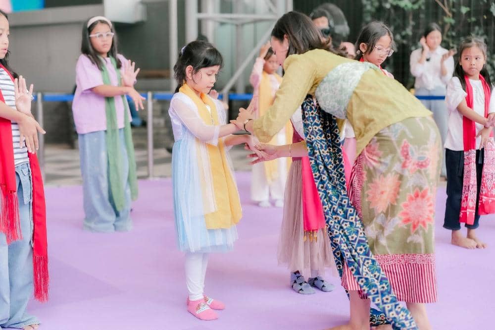 Zona Cheerful Creativity Club di Pesta Anak Bahagia 2026 melatih motorik anak