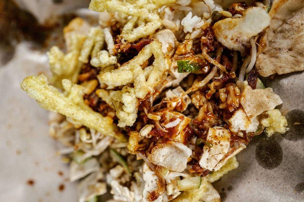 Nasi lengko khas Tegal