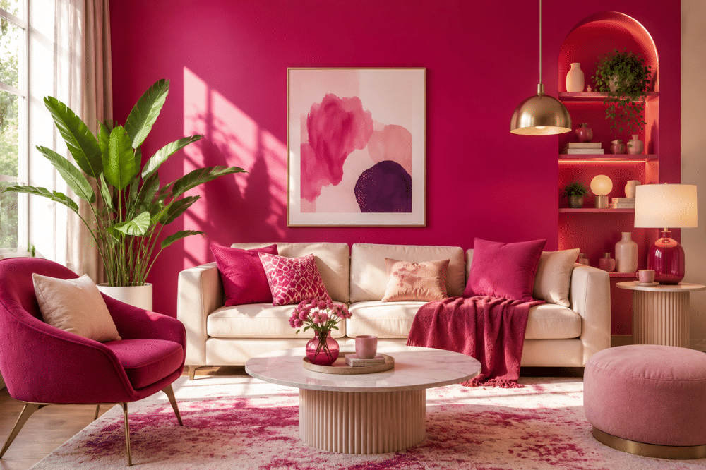 5 Fakta Warna Fuchsia untuk Cat Rumah, Berani dan Penuh Karakter