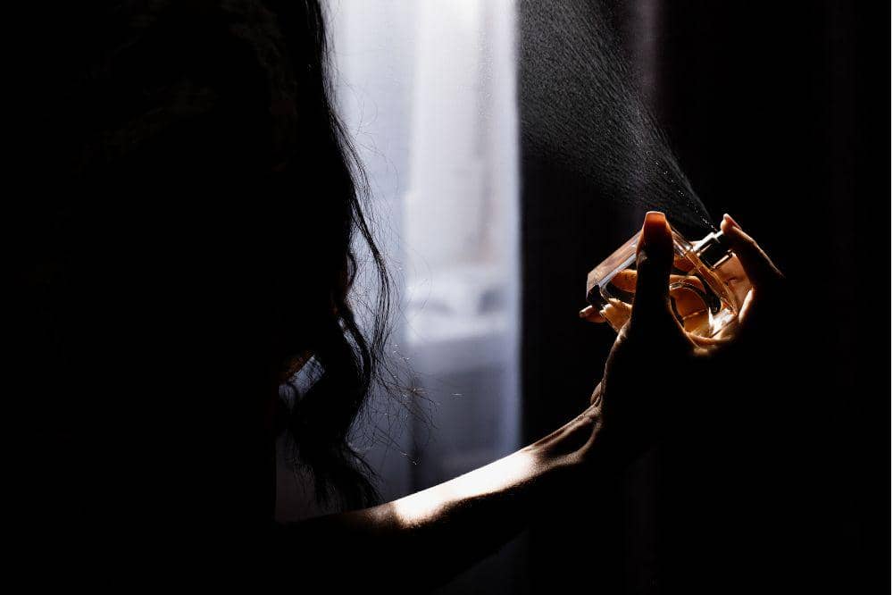 semprotan parfum