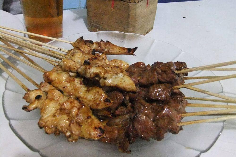 Sate kambing muda Tegal
