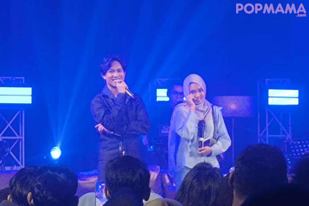 Momen Haru, Fajar Noor Ajak Fans Naik ke Panggung di Showcase Albumnya