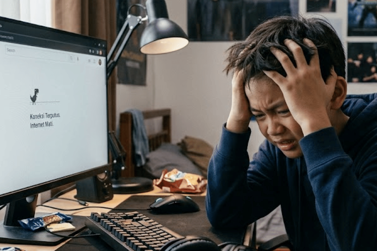Anak bisa tantrum ketika akses internet terputus