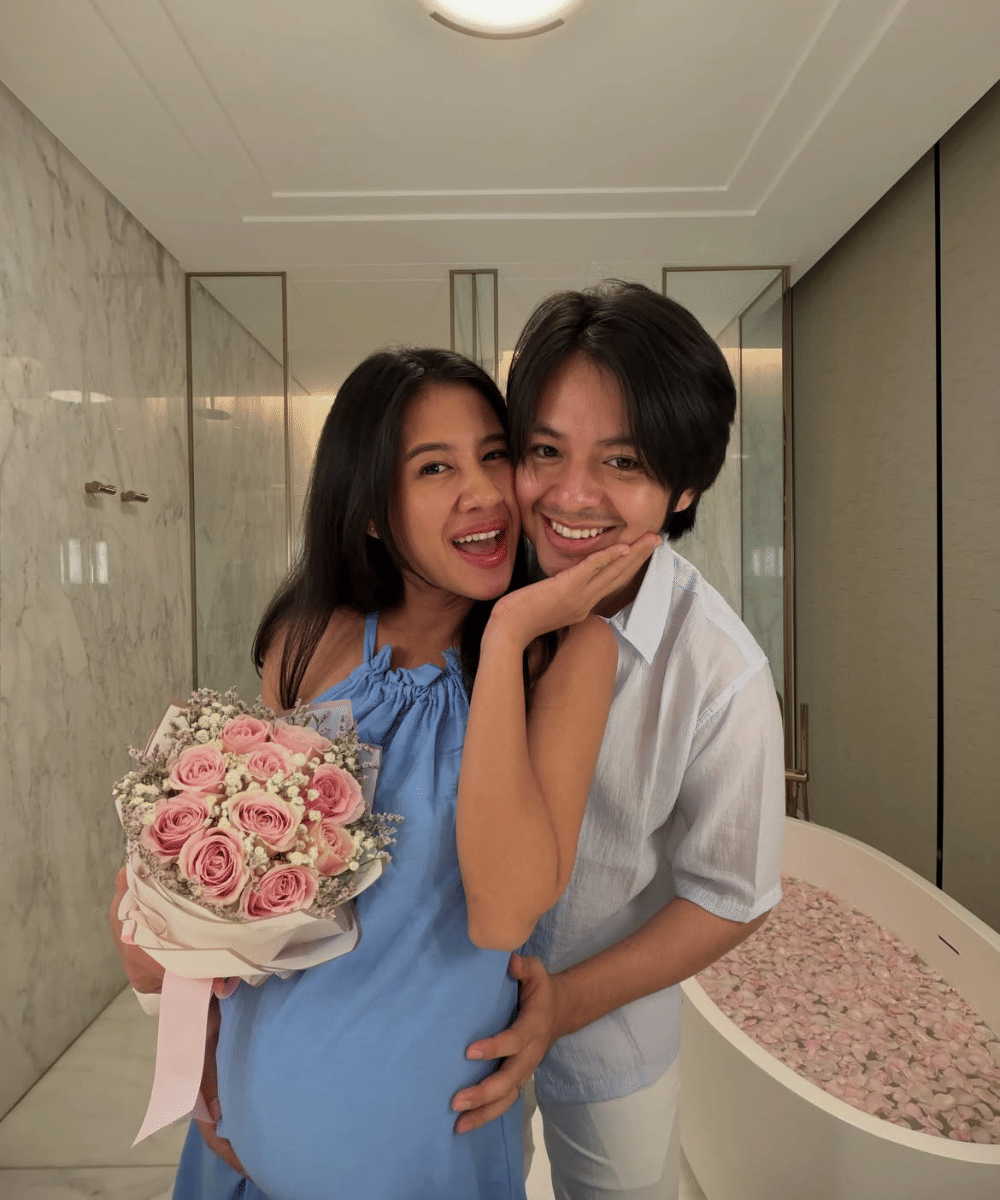 Angga Yunanda dan Shenina Cinnamon