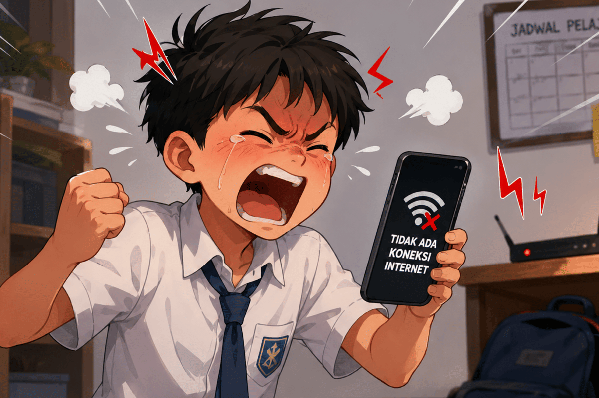 Remaja Ini Marah saat WiFi Mati? Kenali Dampak Kecanduan Video Pendek