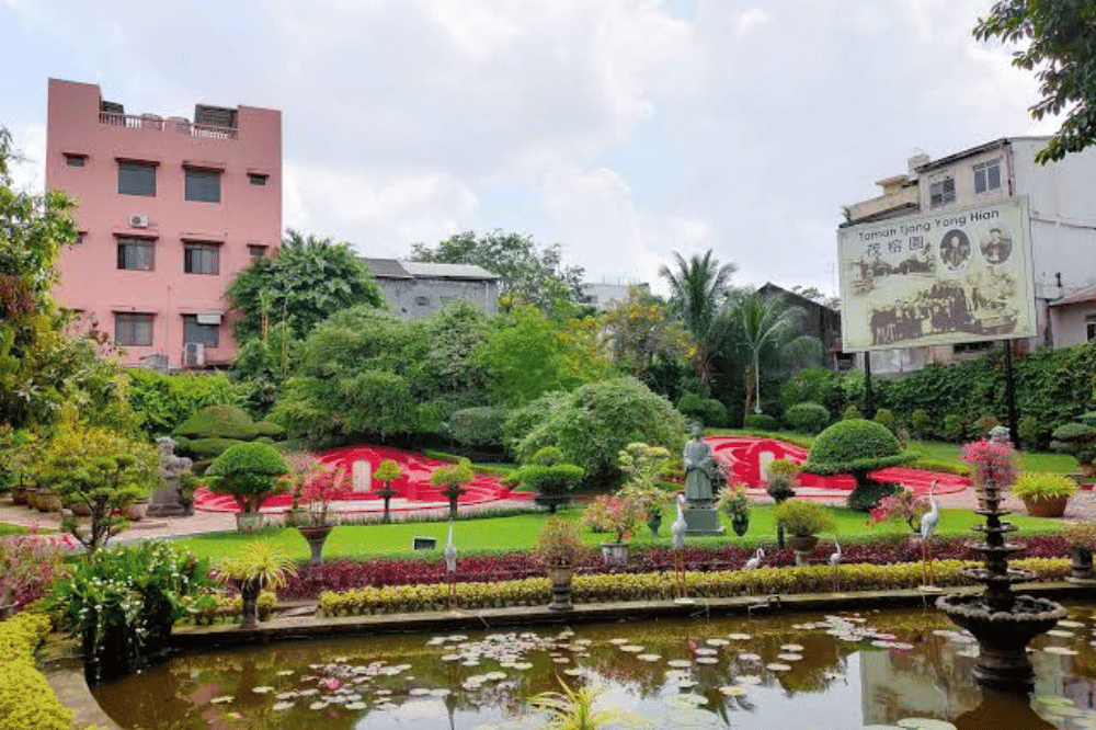 Taman kebun bunga