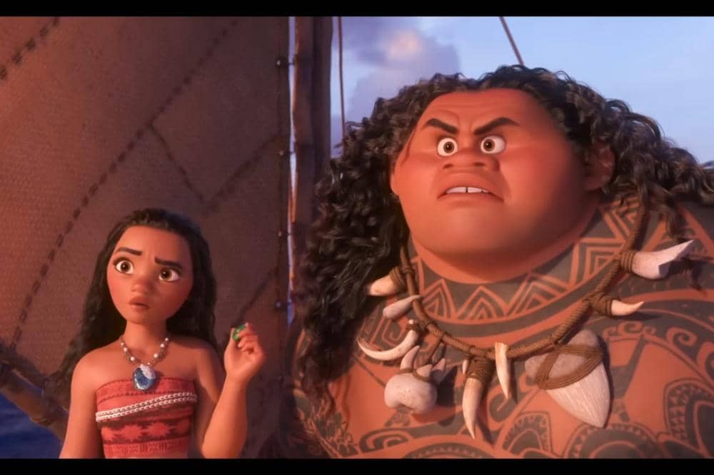 Film anak yang menginspirasi adalah Moana