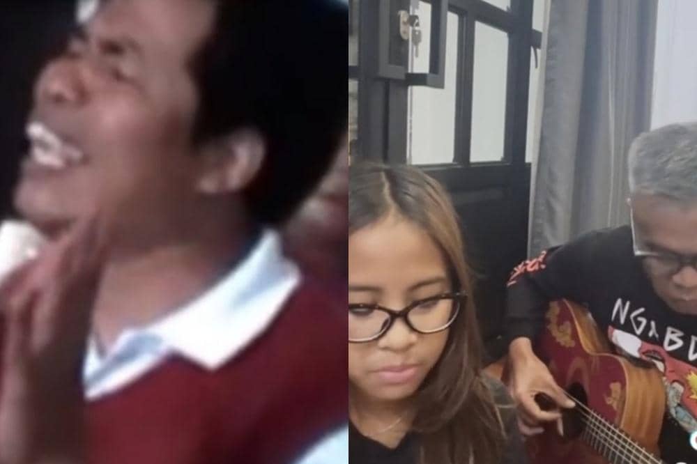 Abdel Share Video Lawas Temon yang di-Edit Duet dengan Delisha, Putrinya