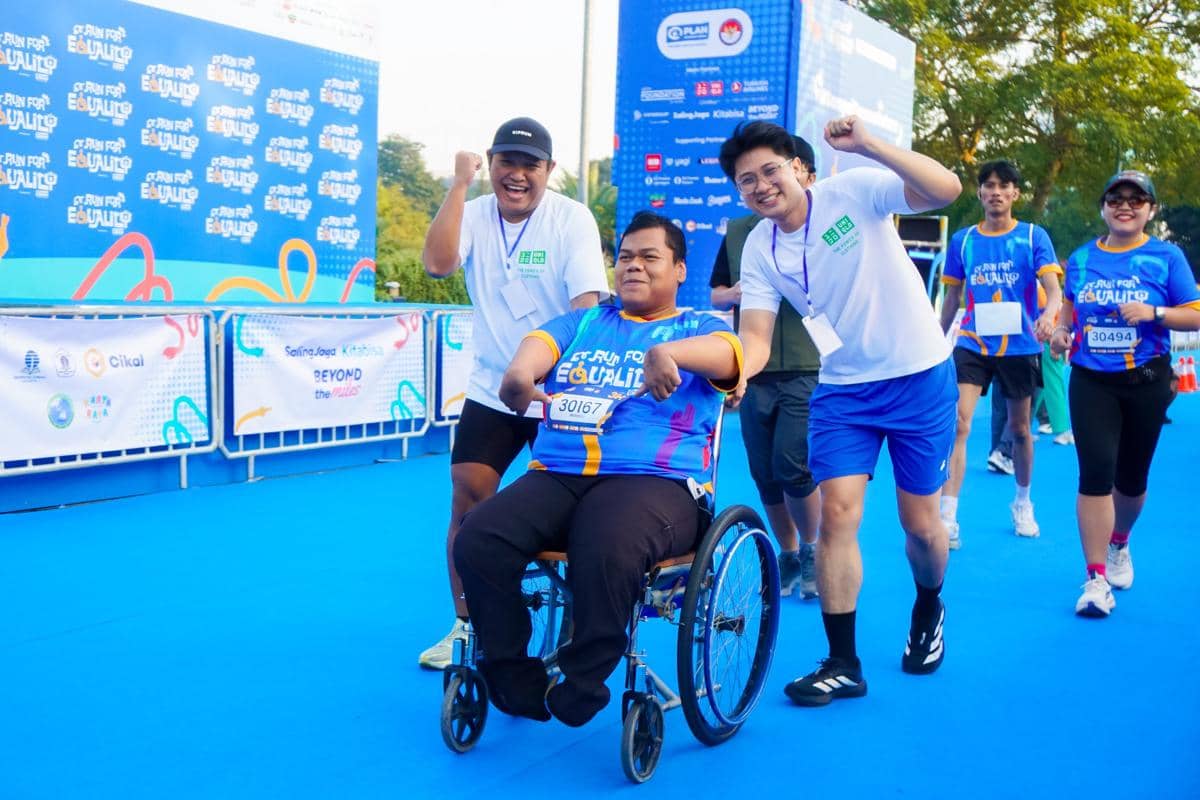 Run for Equality 2026 Ajak Masyarakat Lari Bersama Penyandang Disabilitas