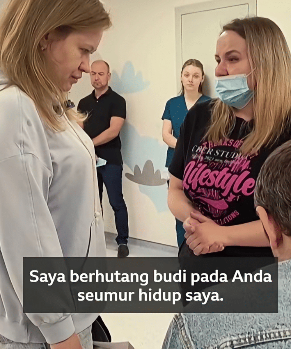 Kisah haru transplantasi jantung di Ukraina