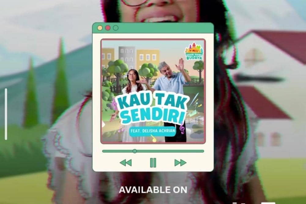Bakat musik Delisha anak Abdel