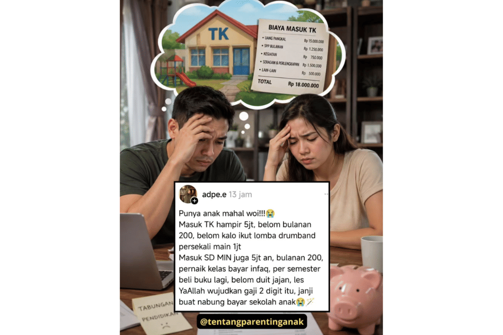 7 Meme Papa Overthinking Biaya Sekolah, Makin Mahal