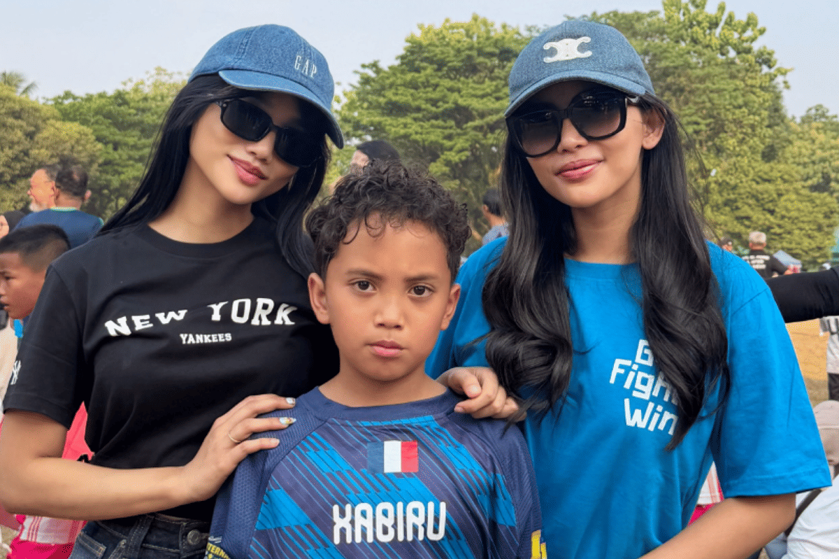 Fuji juga ikut mendukung Xabiru dalam turnamennya