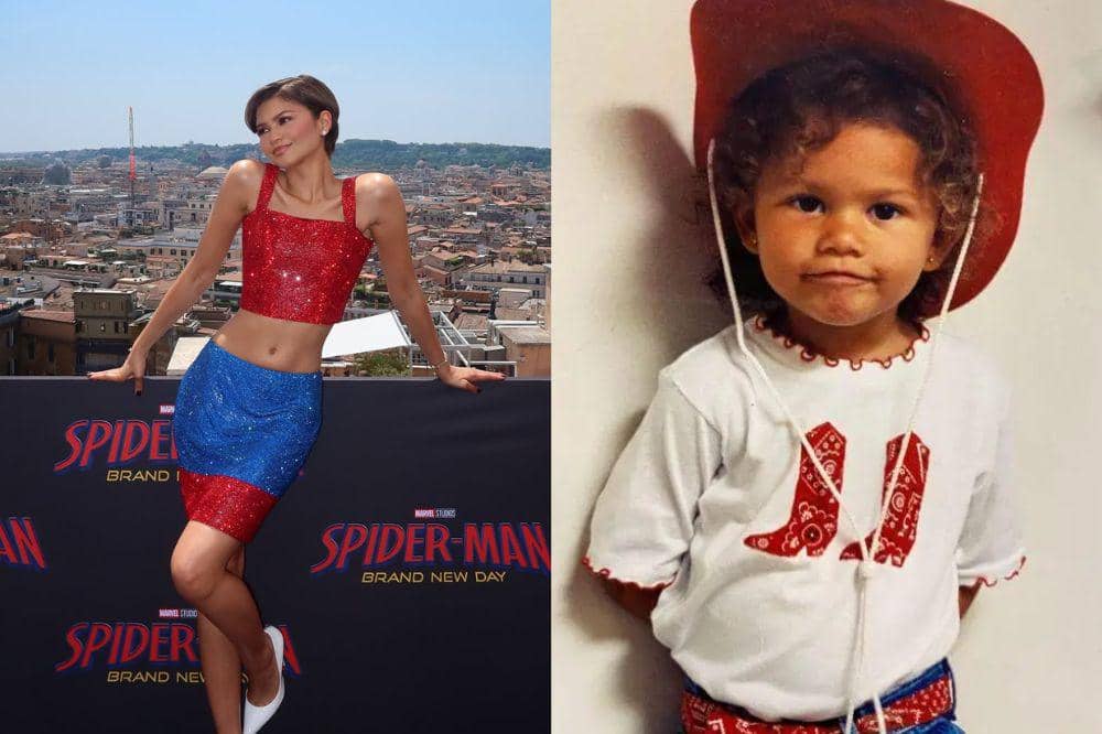 7 Potret Kecil Zendaya, dari Anak Pemalu Jadi MJ Spider-Man
