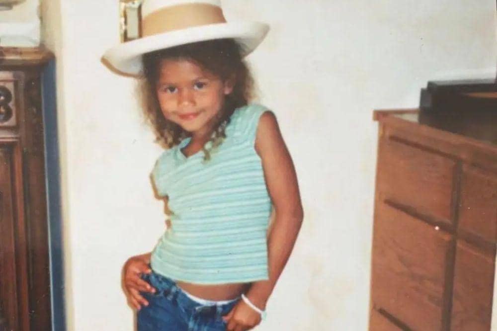 transformasi zendaya kecil