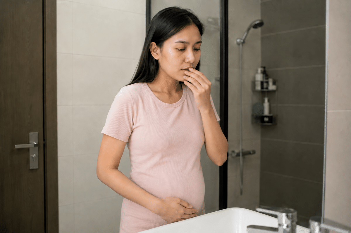 Apakah normal sering ngeludah saat hamil?