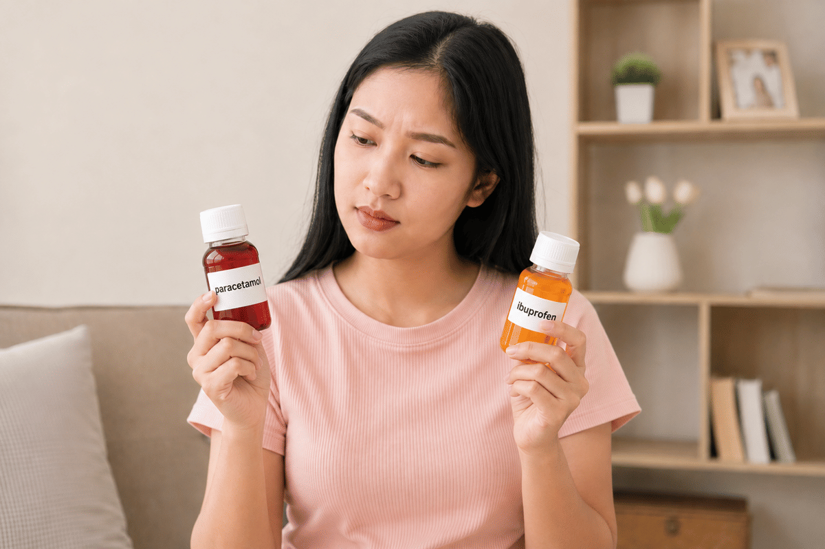 Kapan Harus Memilih Ibuprofen atau Paracetamol untuk Anak? 