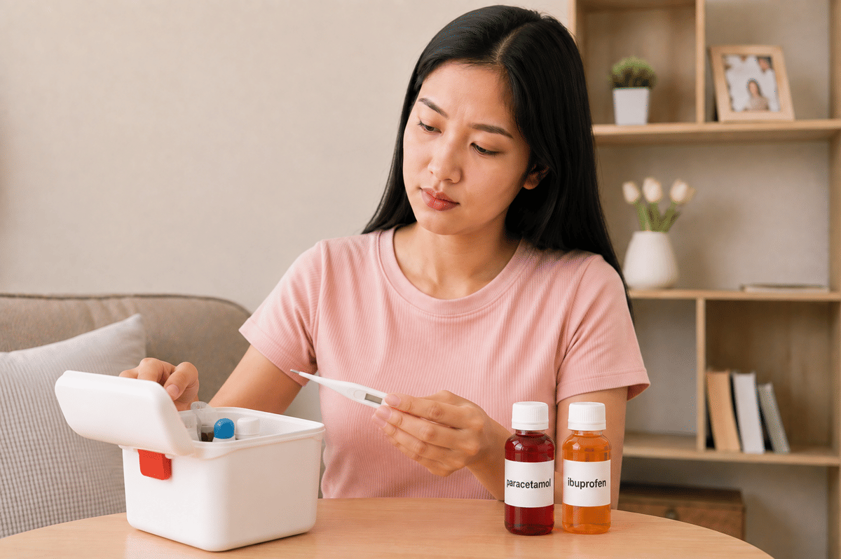 Kapan harus memilih ibuprofen atau paracetamol untuk anak?