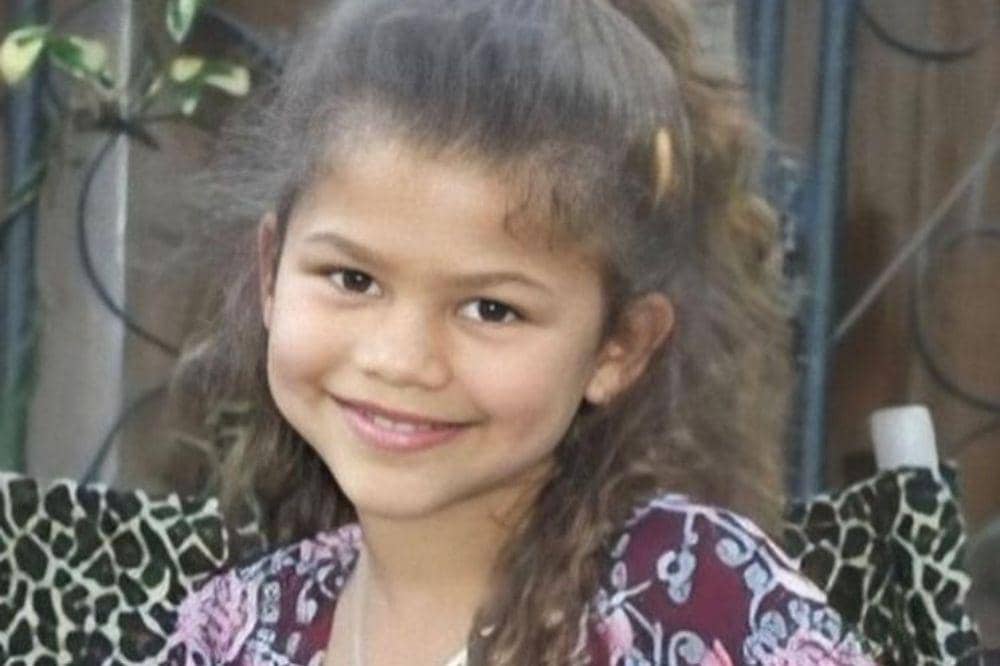 transformasi zendaya kecil 