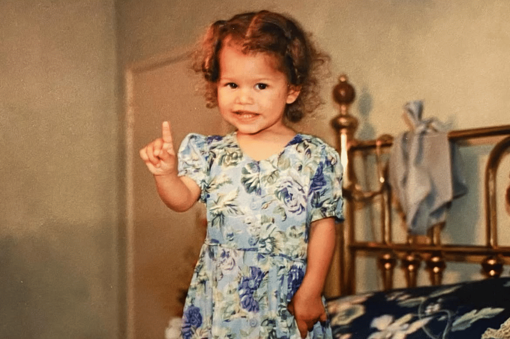 transformasi zendaya kecil