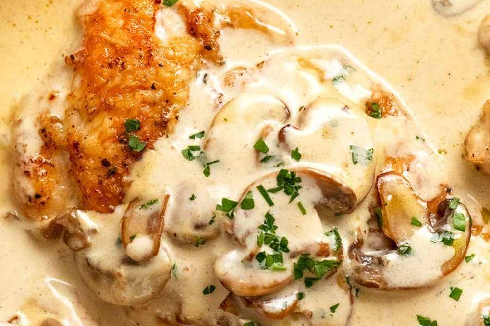 Resep Chicken Katsu Mushroom Sauce, Ide Menu Ayam Anti Mainstream